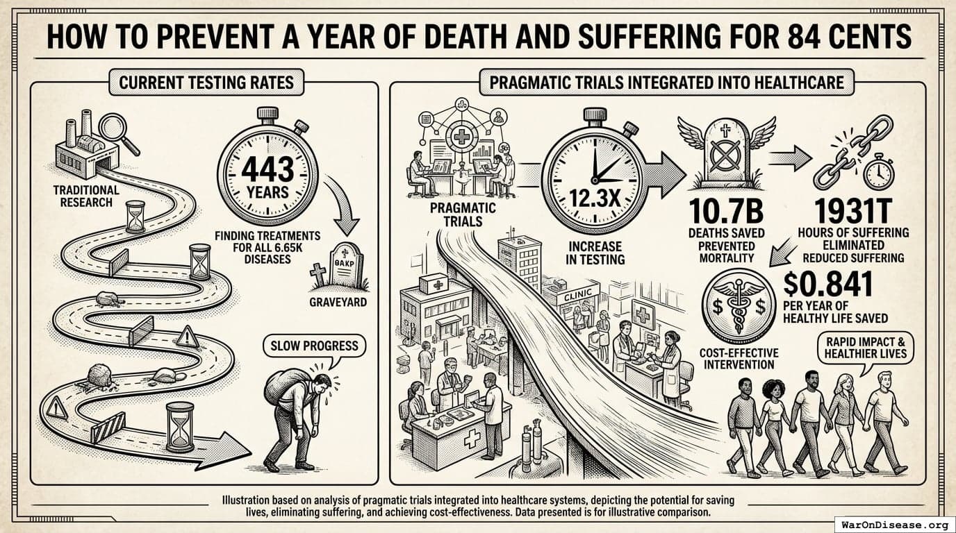 A DECENTRALIZED FDA: HOW TO PREVENT A YEAR OF DEATH AND SUFFERING FOR 84 CENTS