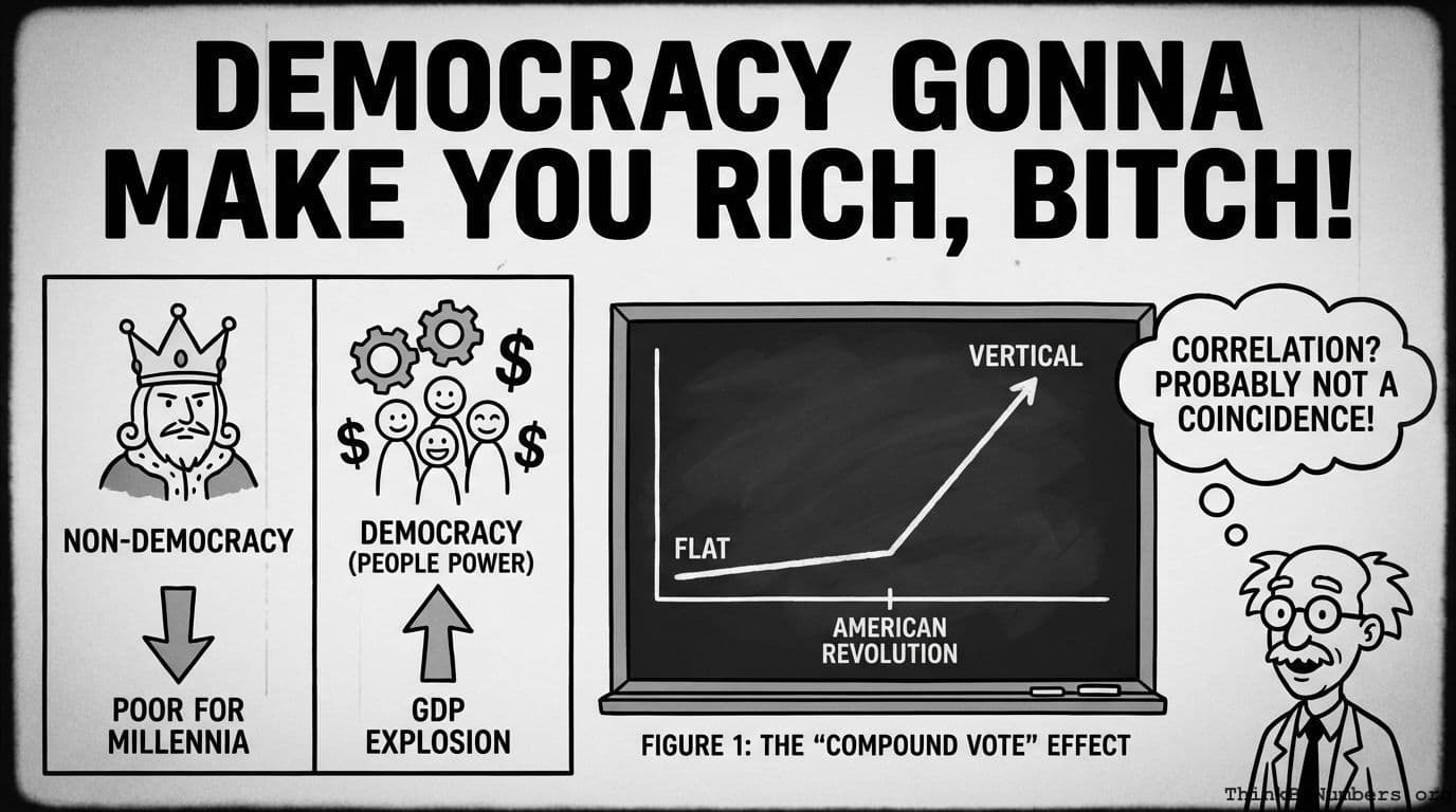 Democracy Gonna Make You Rich, Bitch!