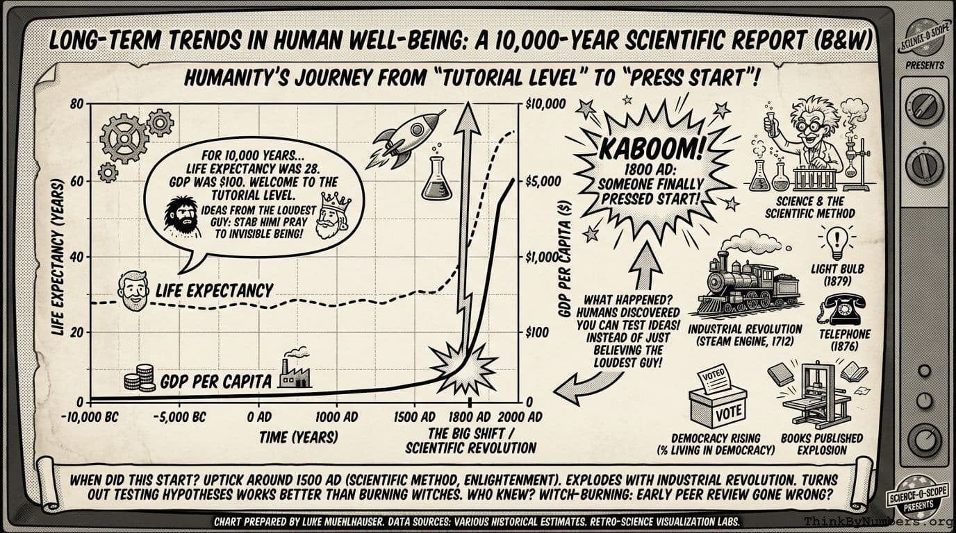 Long-Term Trends in Human Well-Being