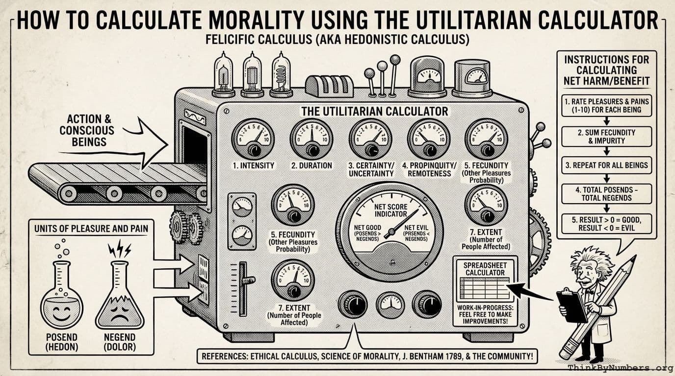 How To Calculate Morality Using The Utilitarian Calculator
