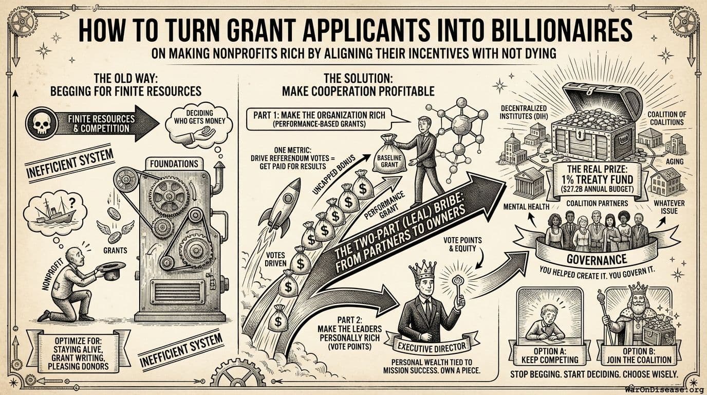 How to Turn Grant Applicants Into Billionaires
