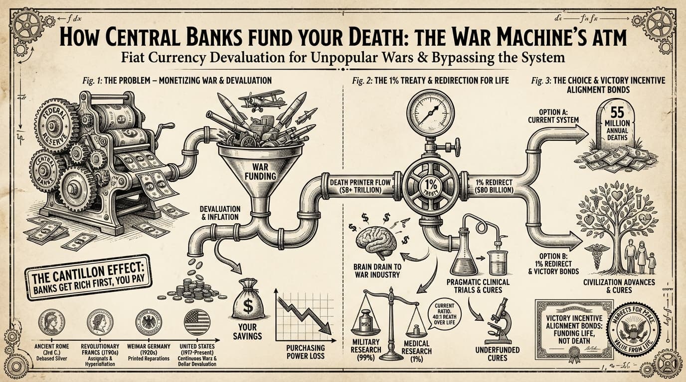 How Central Banks Fund Your Death