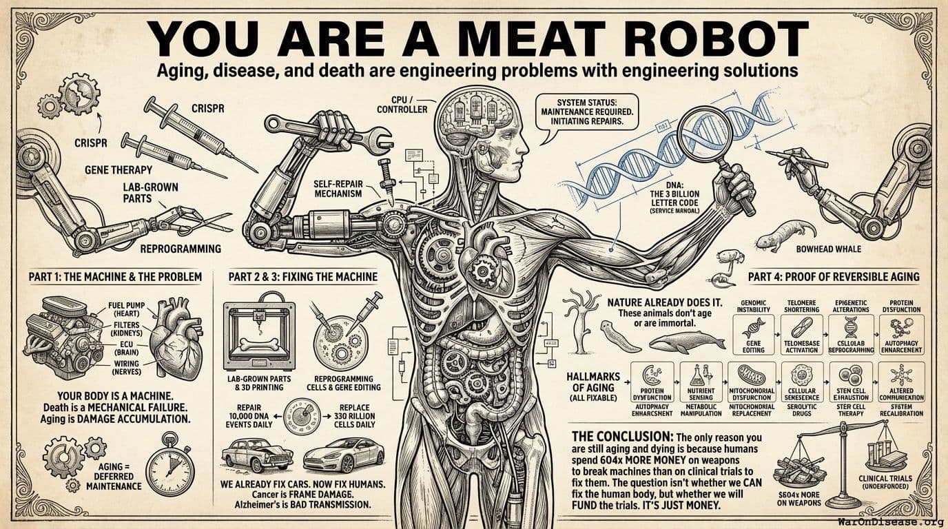 You Are a Meat Robot