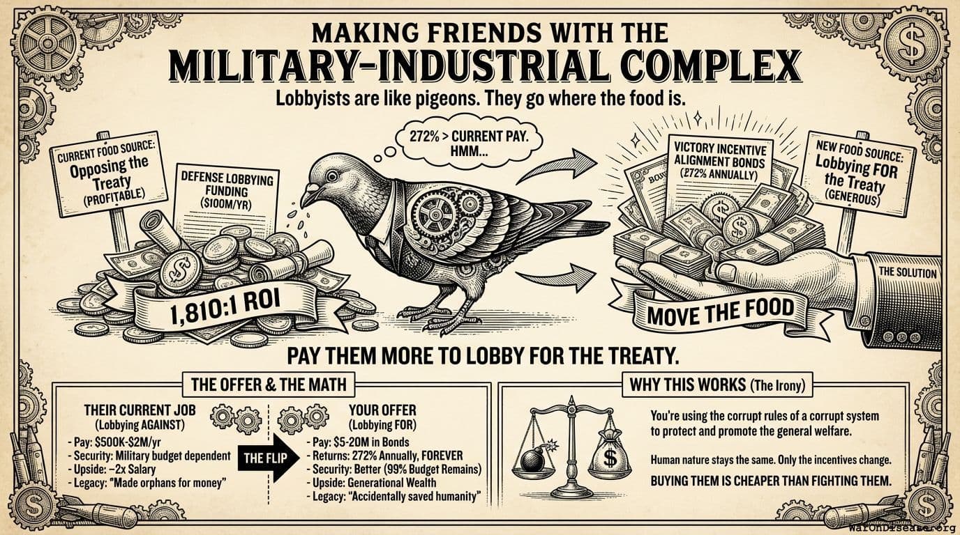 Making Friends with the Military-Industrial Complex