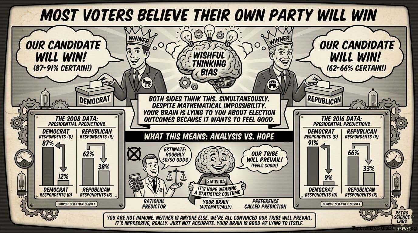 Most Voters Believe Their Own Party Will Win