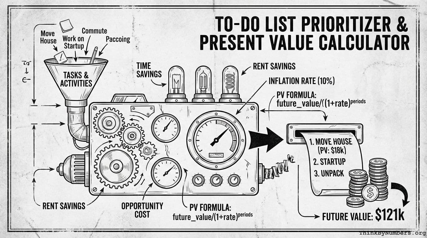 Prioritize Your To-Do List By Converting To Present Value