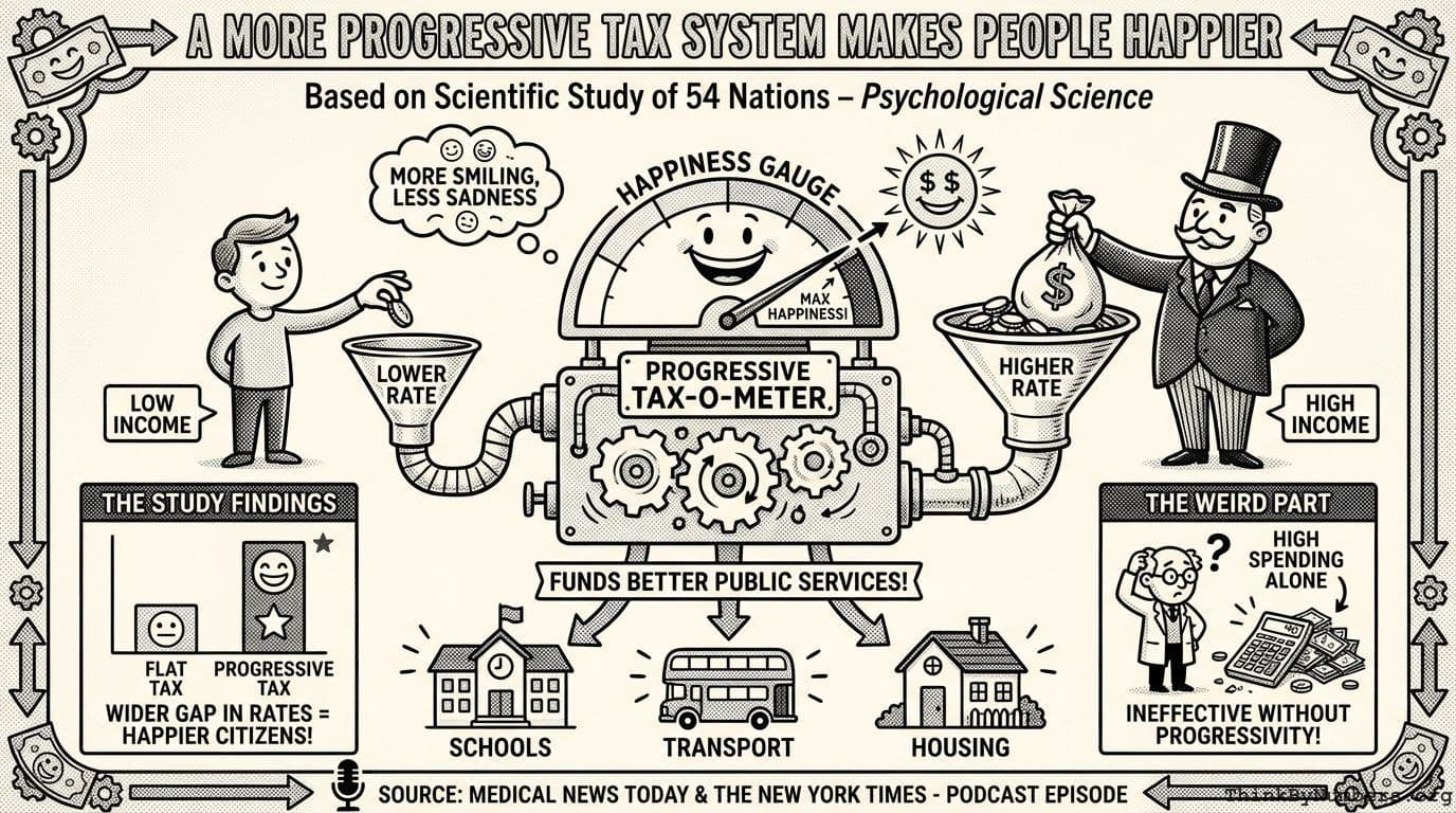 A More Progressive Tax System Makes People Happier